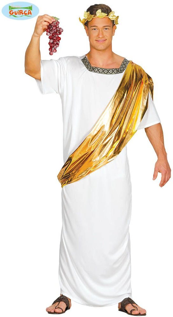 Caesar Kostuum | Julius Caesar Van Het Romeinse Rijk | Man | Maat 52-54 | Carnaval kostuum | Verkleedkleding